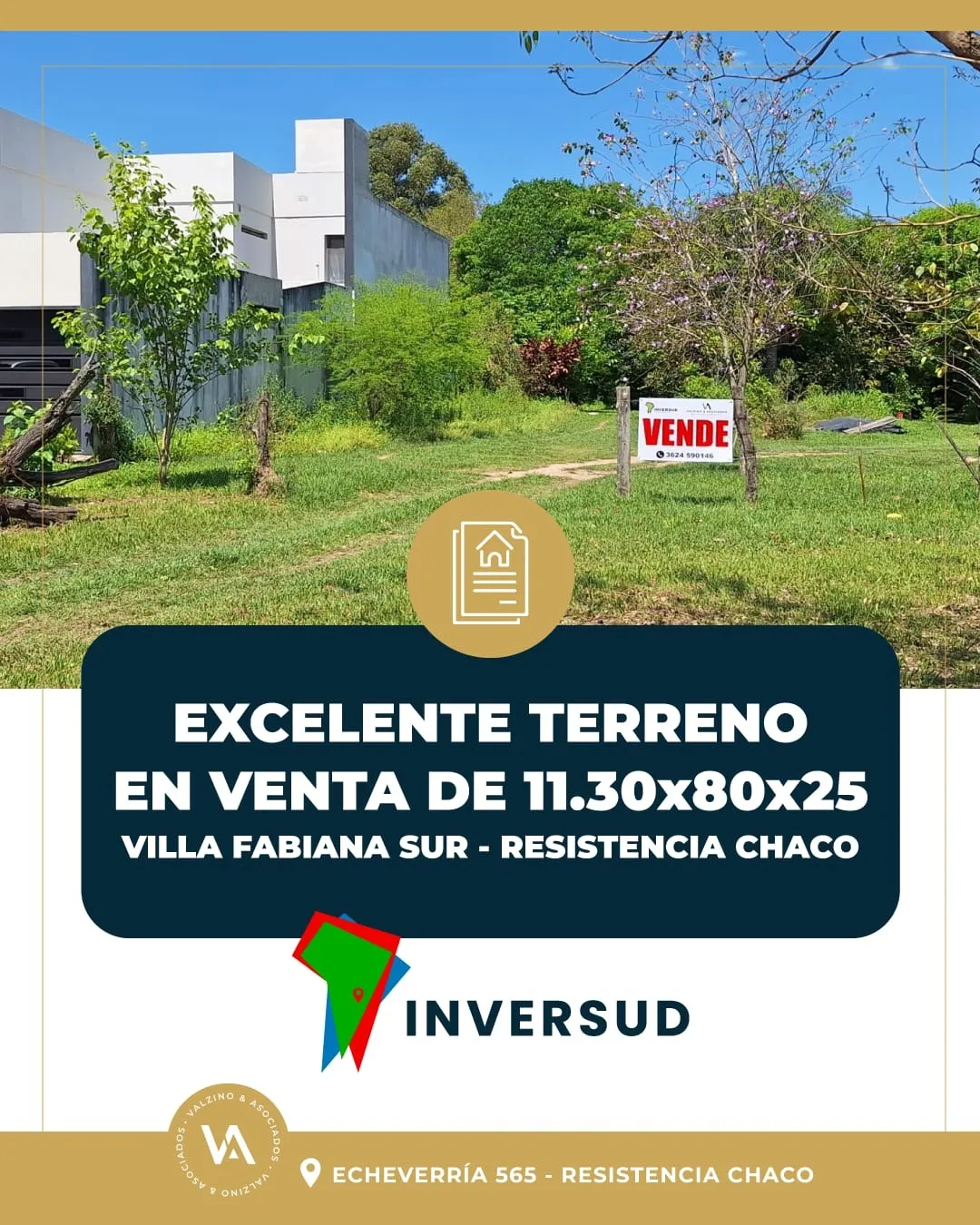Terreno en venta 